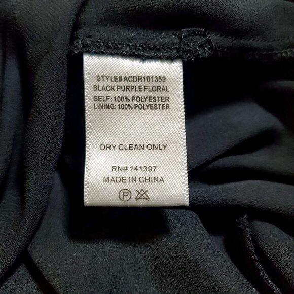 Astr Purple Floral Maxi Dress - Picture 11 of 11